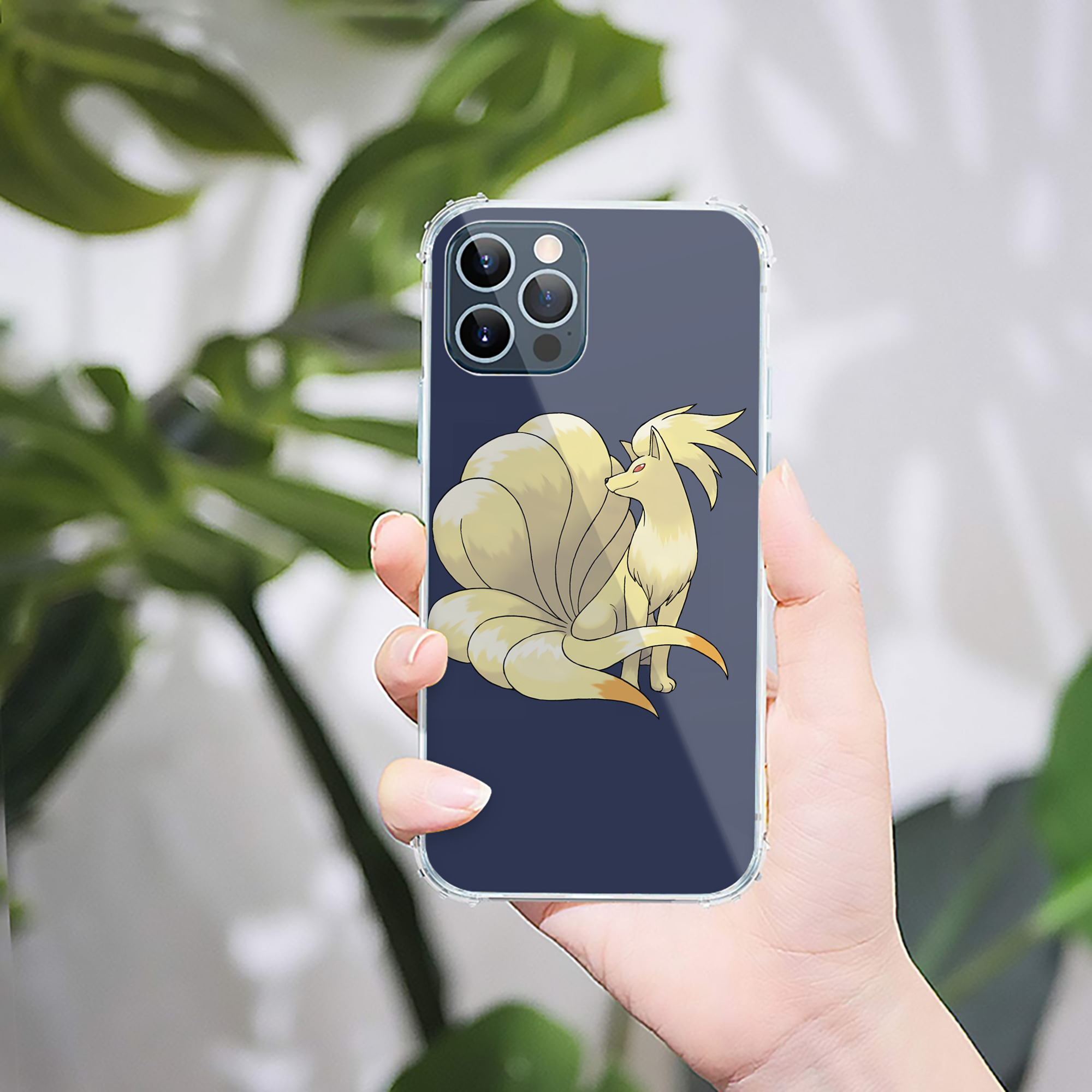 （画像用） ポケットモンスター Pokémon 【iPhone 12シリーズ対応】透明スマホケース（クリアソフトケース）